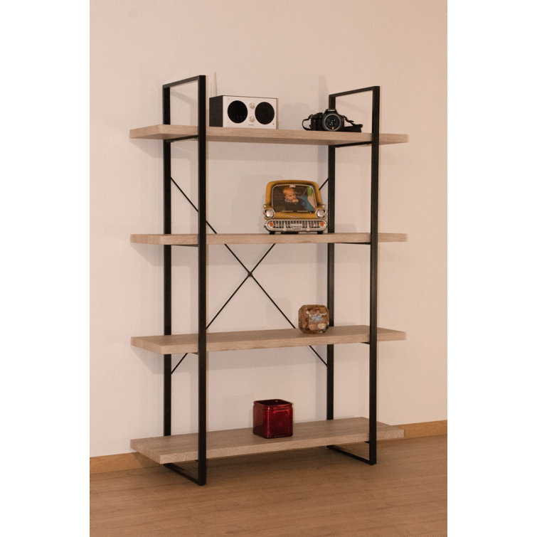 Ebern Designs Easley 141.5cm 4 Shelf Shelving Unit Wayfair.co.uk